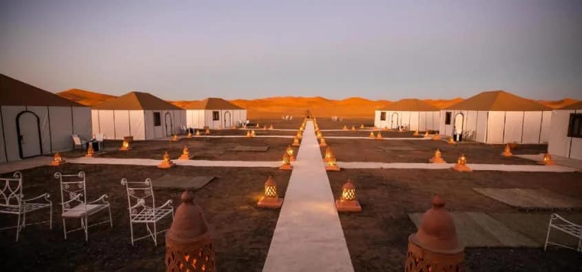 Moroccco desert camp