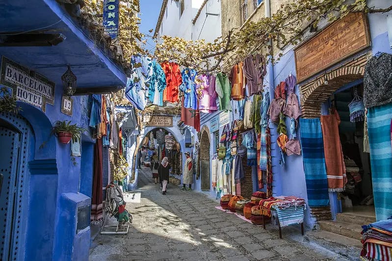 Chefchaouen bazaars